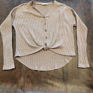 Women's Ribbed Knit Top